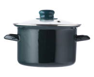 Altom Garnek emaliowany 18 cm 1,9 l pokrywka pinot indukcja - 1611133 - zdjęcie 1